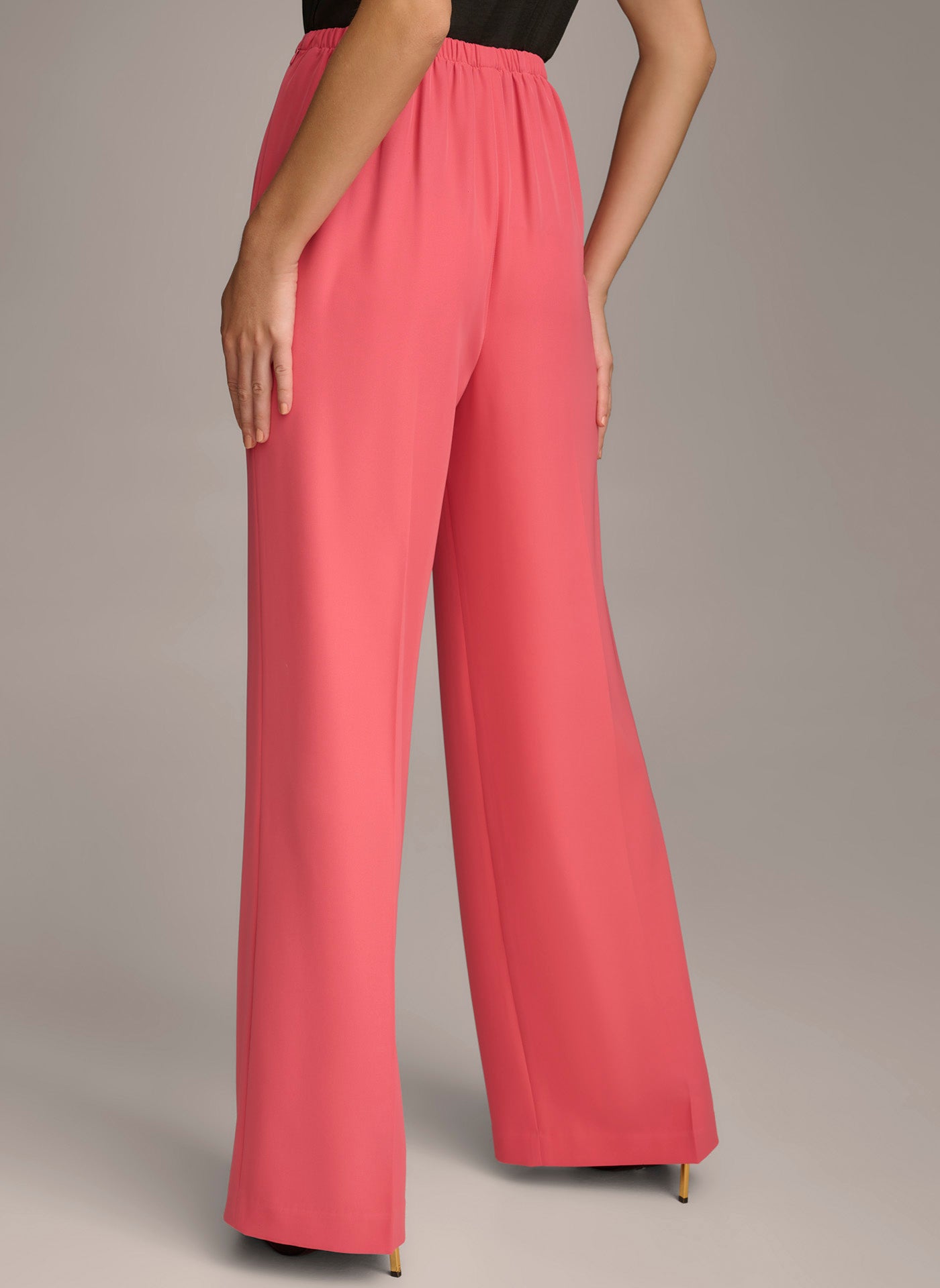 (image for) PLEASANT WIDE LEG HIGH WAISTED PANT